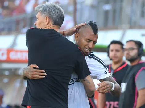 Ortiz se rinde ante el nivel de Vidal en Colo Colo