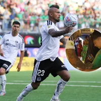 La ilusión que generó Vidal a niños de Audax antes de partido con Colo Colo