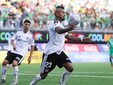 La reacción de Ortiz a la notable jugada de Arturo Vidal con Audax