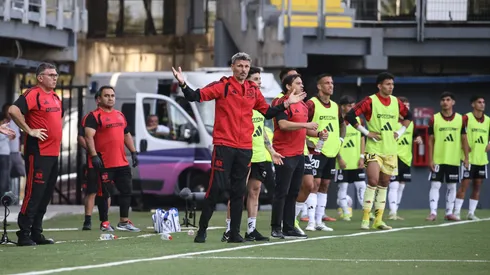 Barticciotto analiza el repunte de Colo Colo y deja advertencia al equipo.