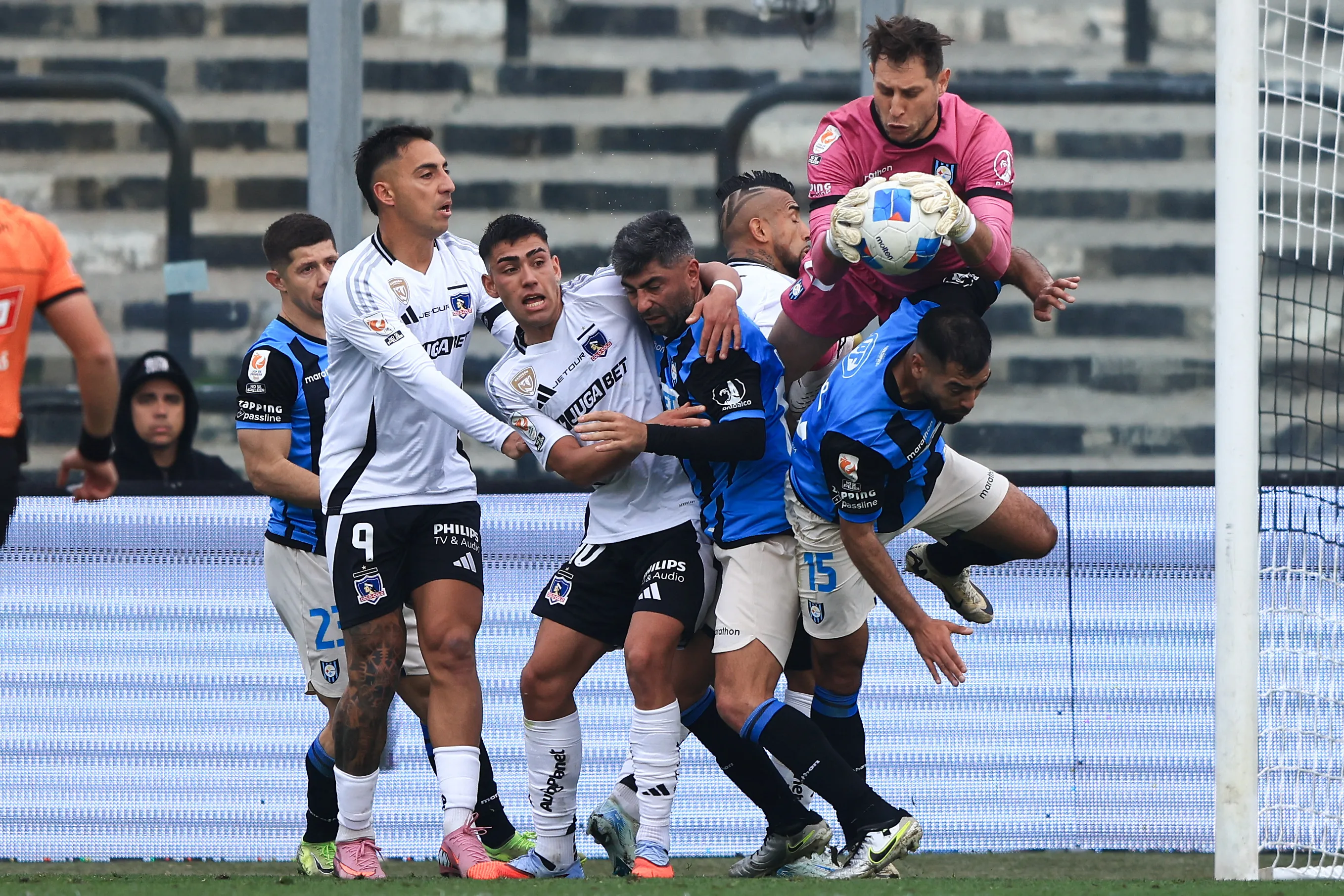 Colo Colo ya se prepara para lo que será el duelo ante Huachipato.Imagen: Felipe Zanca/Photosport