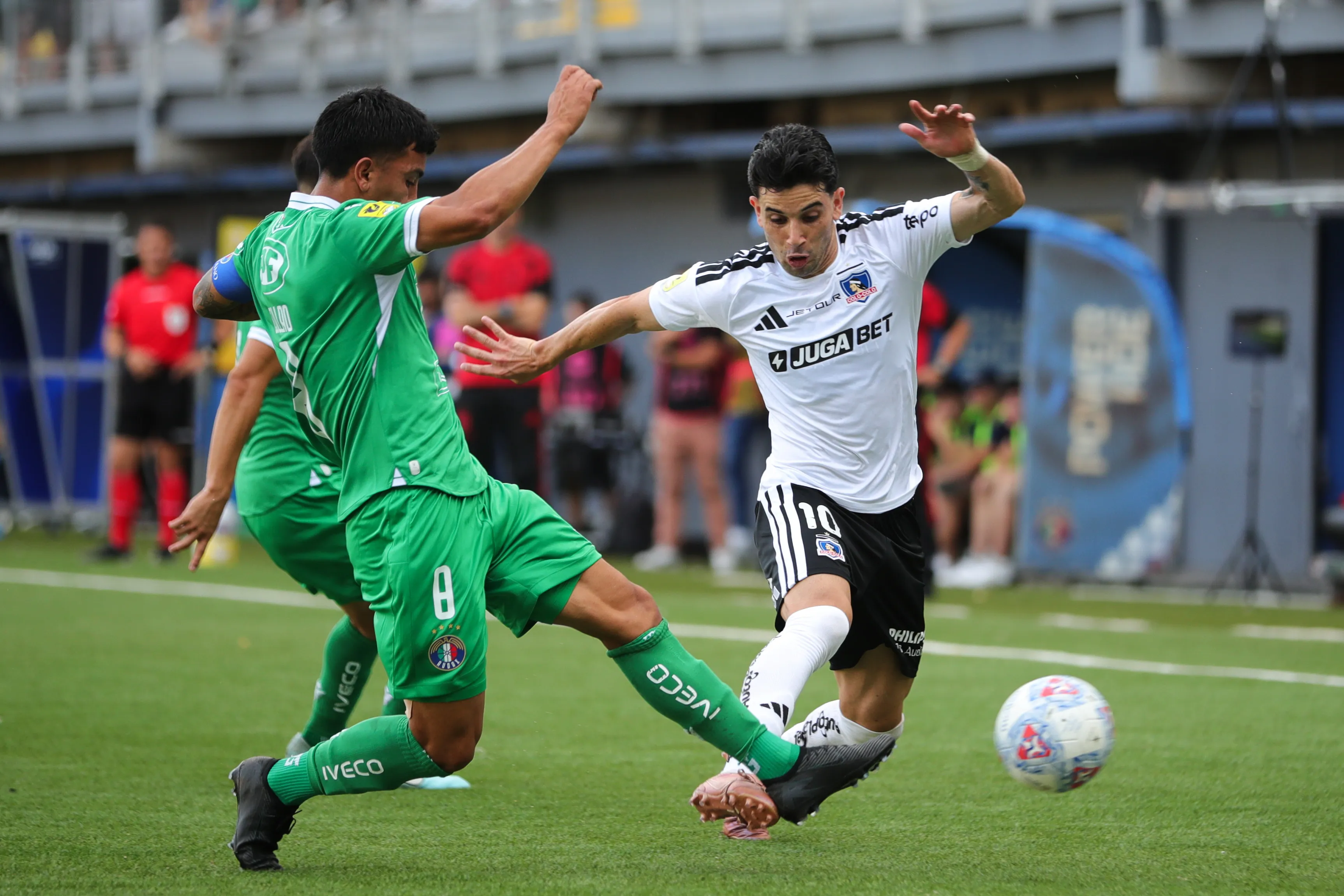 Pastrán sumó su primera titularidad en el Popular. Imagen: Felipe Zanca/Photosport