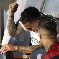 Fernando Ortiz reacciona a la pataleta de Javier Correa en Colo Colo