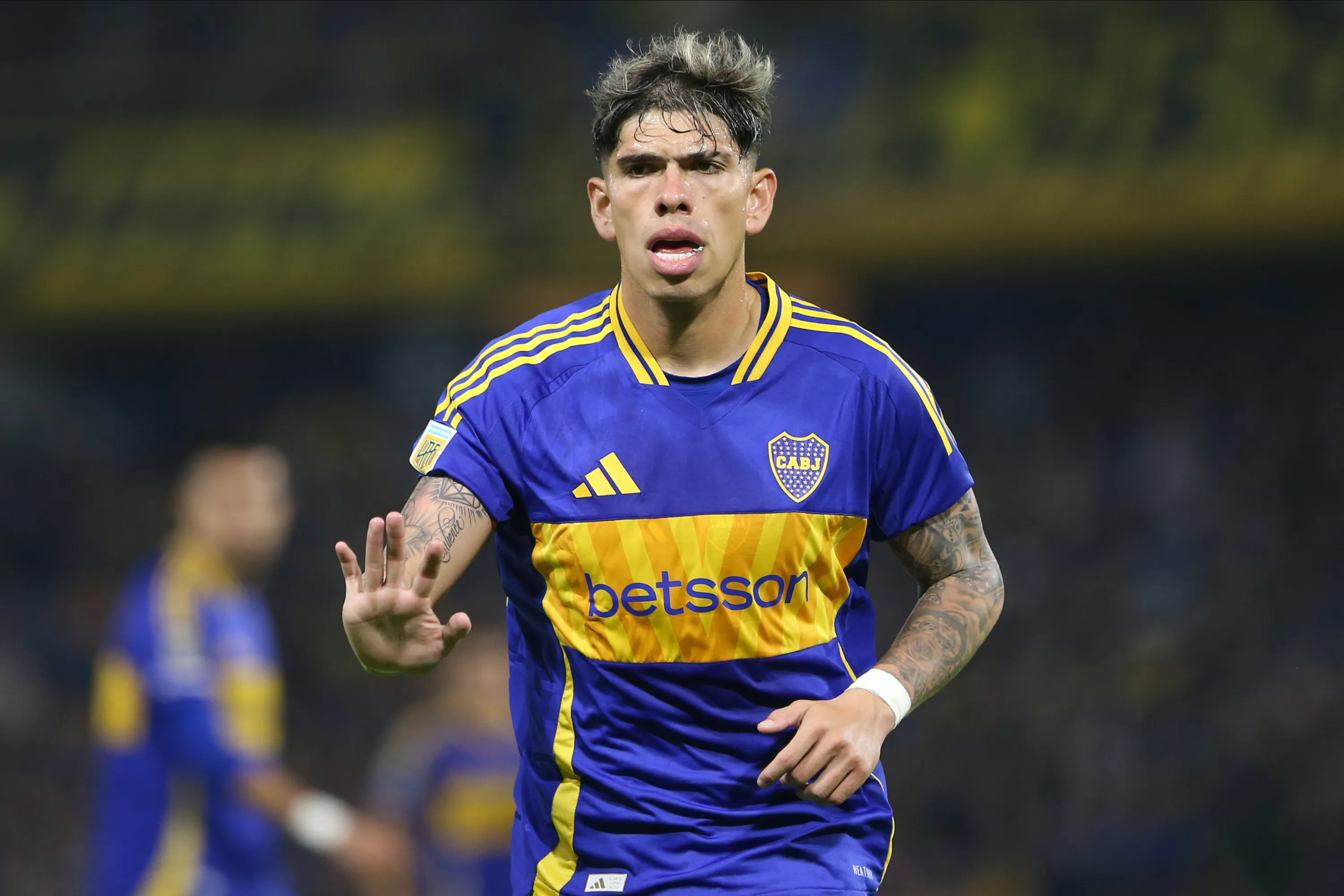 Carlos Palacios sigue sin despegar en Boca Juniors. 