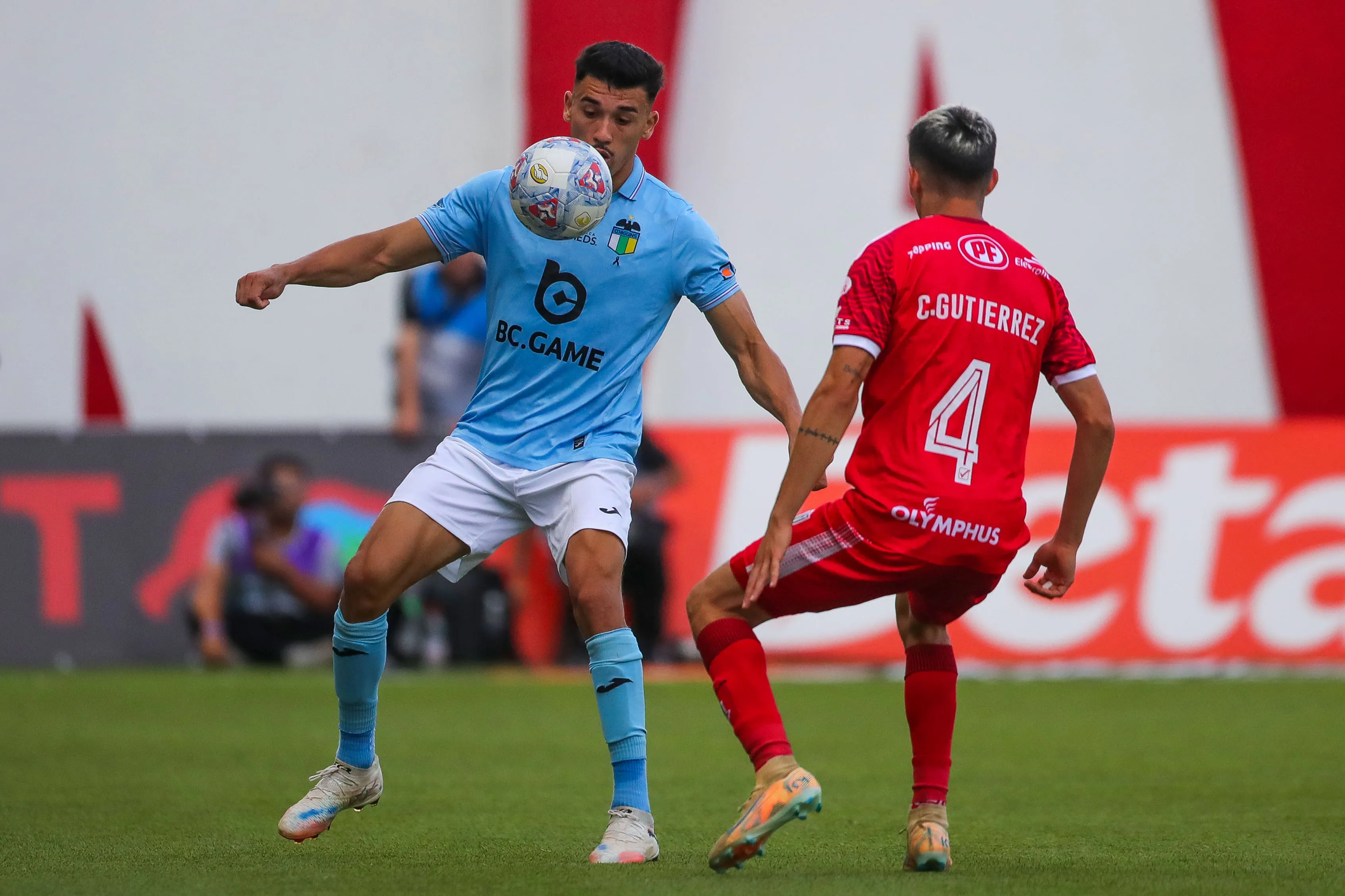 O’Higgins y Calera repartieron puntos.Imagen: Manuel Lema/Photosport