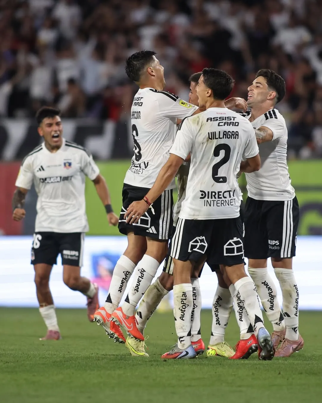 Álvaro Madrid anota para Colo Colo.Imagen: Colo Colo Oficial