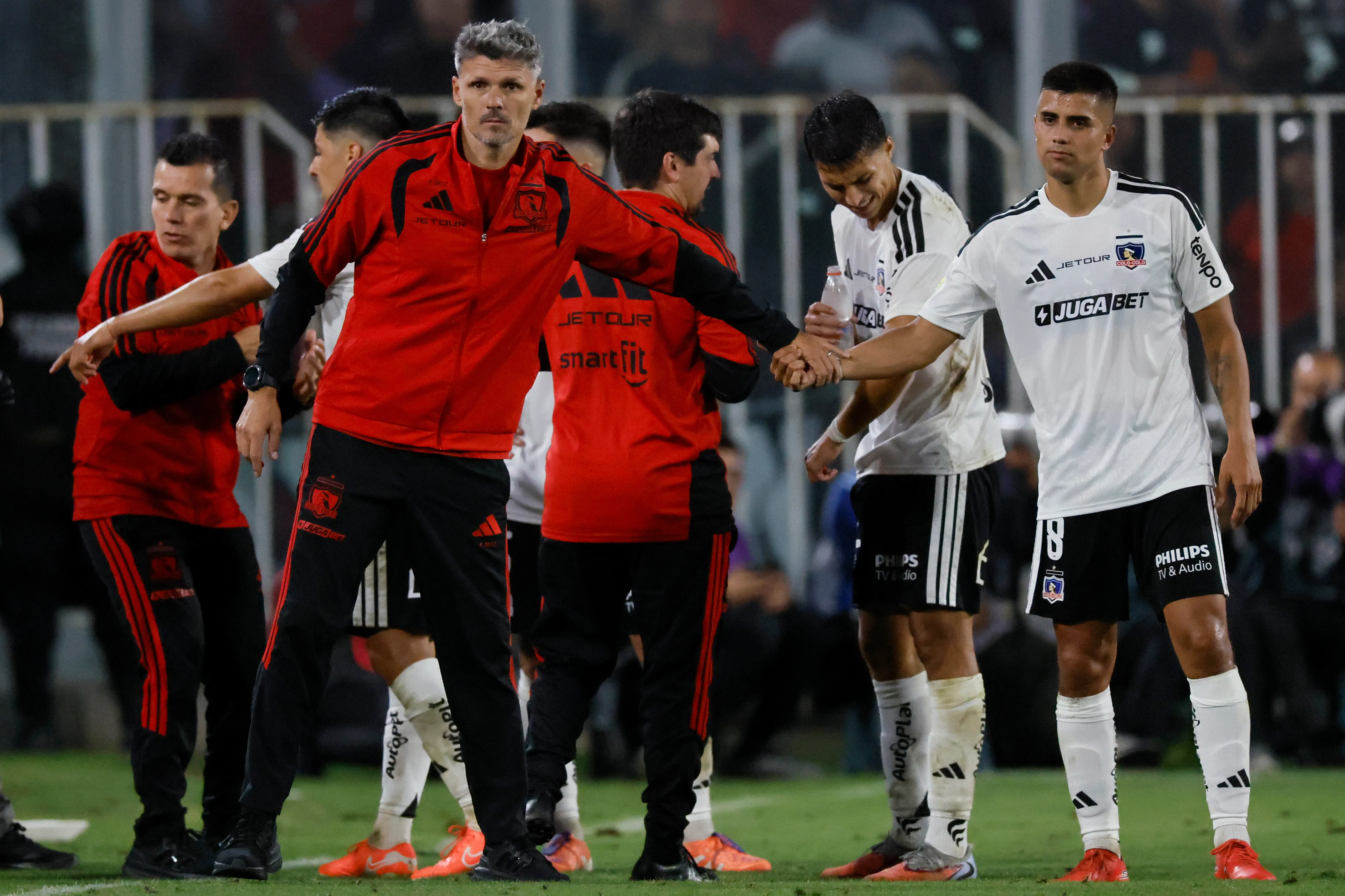 Álvaro Madrid conversó acerca de su primer gol en Colo Colo.Imagen: Andres Pina/Photosport