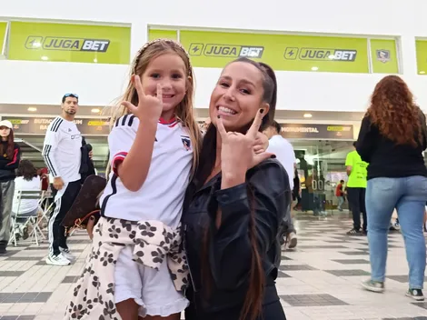 No olvida a su Sapara: La especial visita de Lolita Amor a Colo Colo