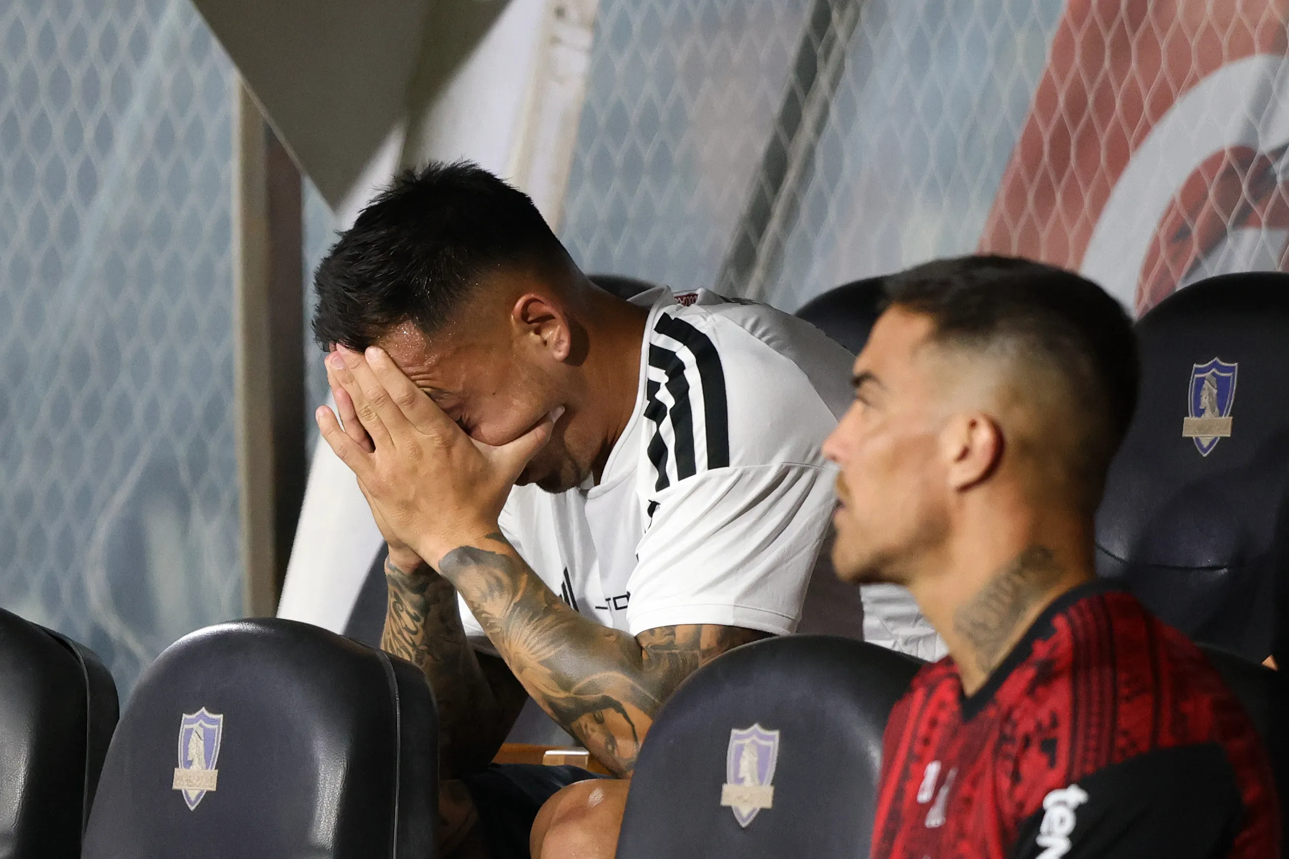 Javier Correa se lesionó en Colo Colo según Radio ADN | Foto: Photosport