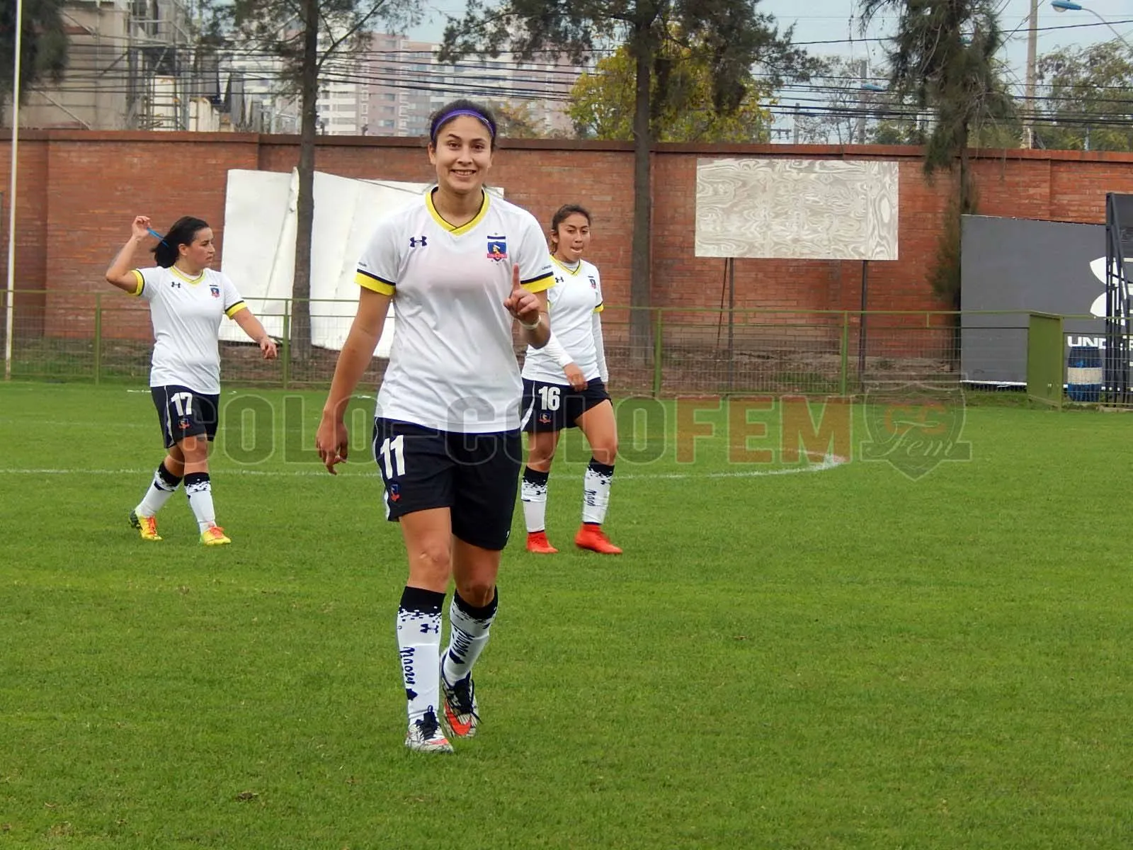 Gloria Villamayor sería la máxima goleadora del Cacique Femenino. Foto: Colo Colo Femenino.