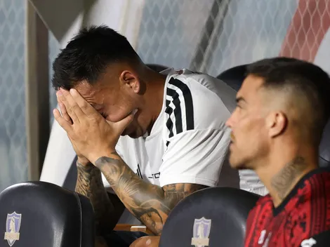 El oscuro momento de Javier Correa en Colo Colo