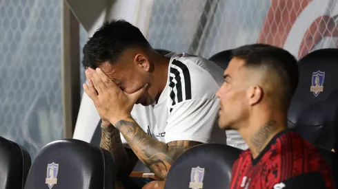 El oscuro momento de Javier Correa en Colo Colo