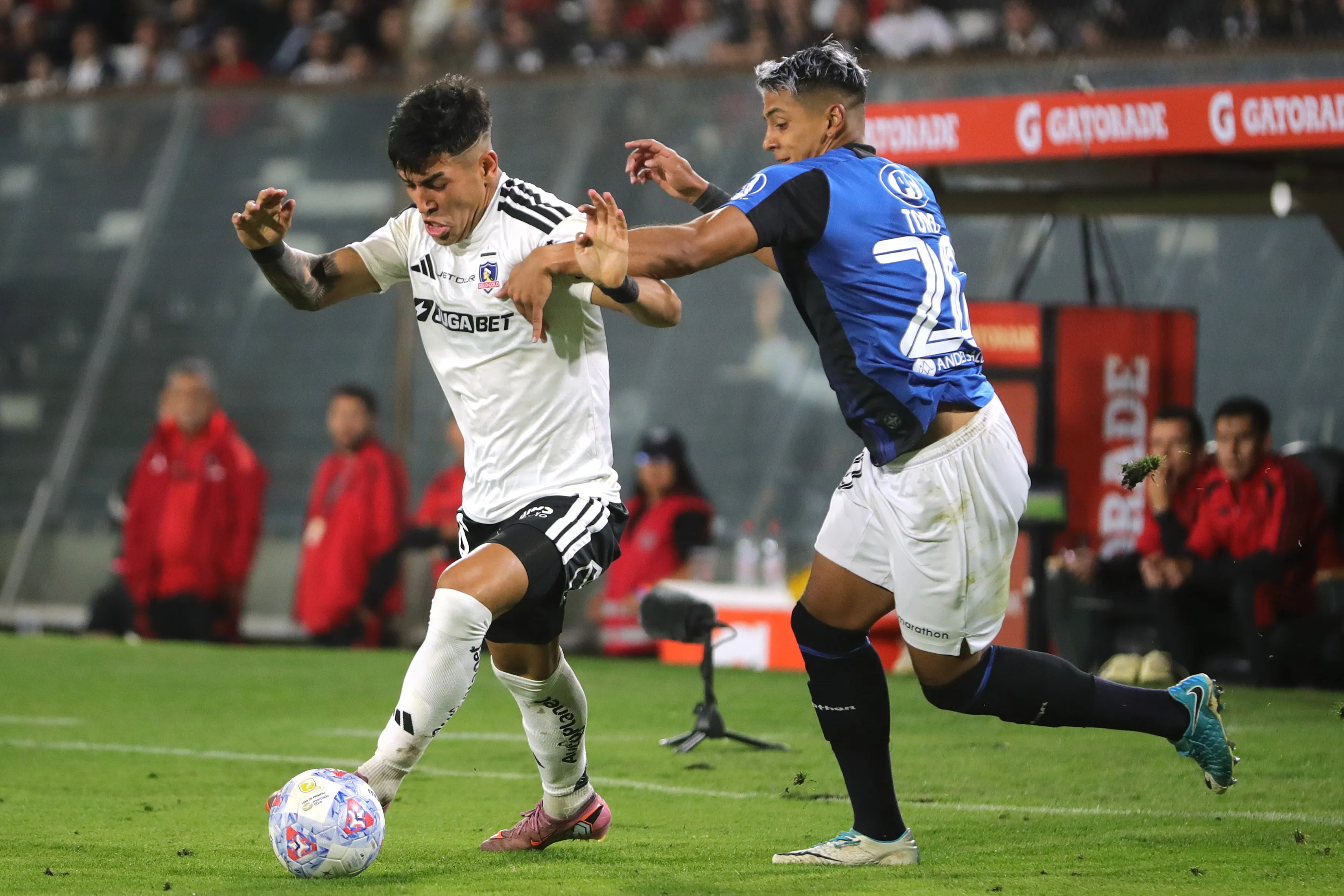 Diego Ulloa reveló uno de sus sueños que tiene en Colo Colo.Imagen: Felipe Zanca/Photosport