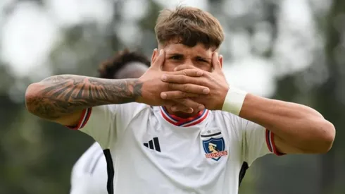 Danilo Saavedra entrenó junto al primer equipo de Colo Colo