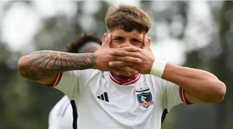 Danilo Saavedra será alternativa esta tarde en Colo Colo. Imagen: Colo Colo