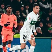 Elche rompe su mala racha pero con Lucas Cepeda de suplente