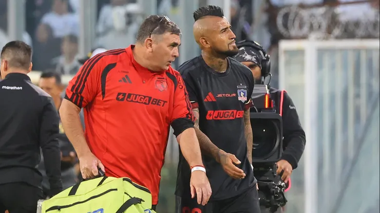 Arturo Vidal se refiere a la lesión que sufrió en el empate de Colo Colo.