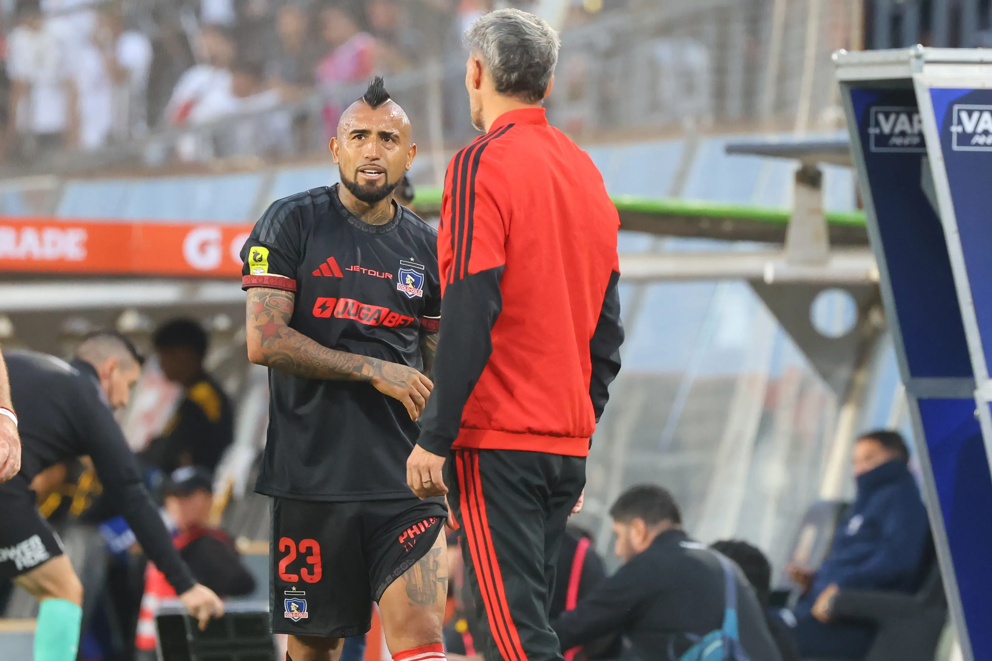 Fernando Ortiz aseguró que las molestias del King no son de preocupación y que debería estar en el próximo partido ante Huachipato. 