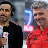 Claudio Bravo se las canta claritas a Ortiz en Colo Colo