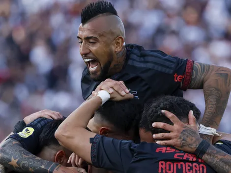 Vidal babea por el mediocampo albo y bromea: “Vidal que se quede en la casa mejor”