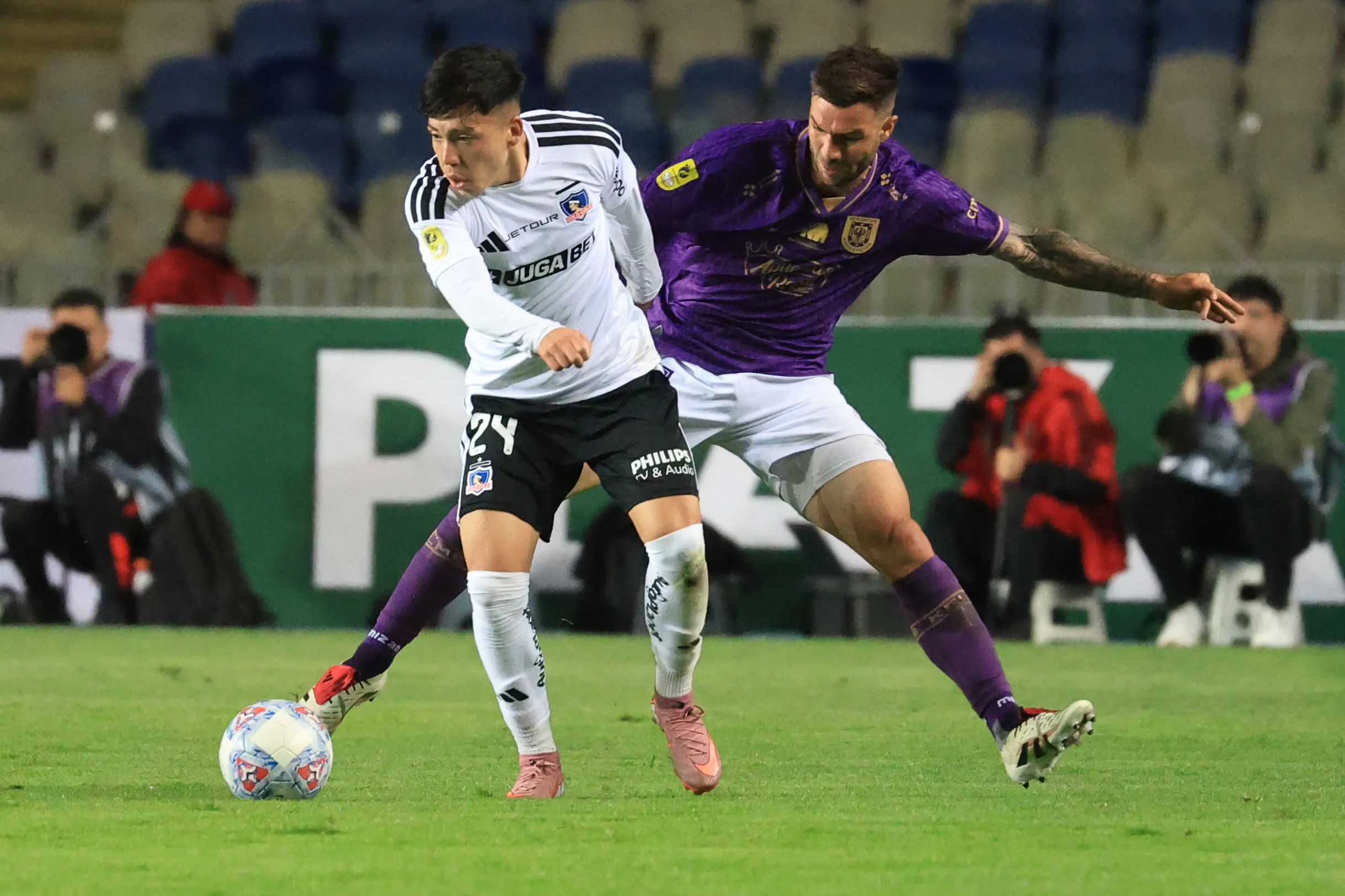 Leandro Hernández y su opinión sobre la regla Sub 21.Imagen: Eduardo Fortes/Photosport
