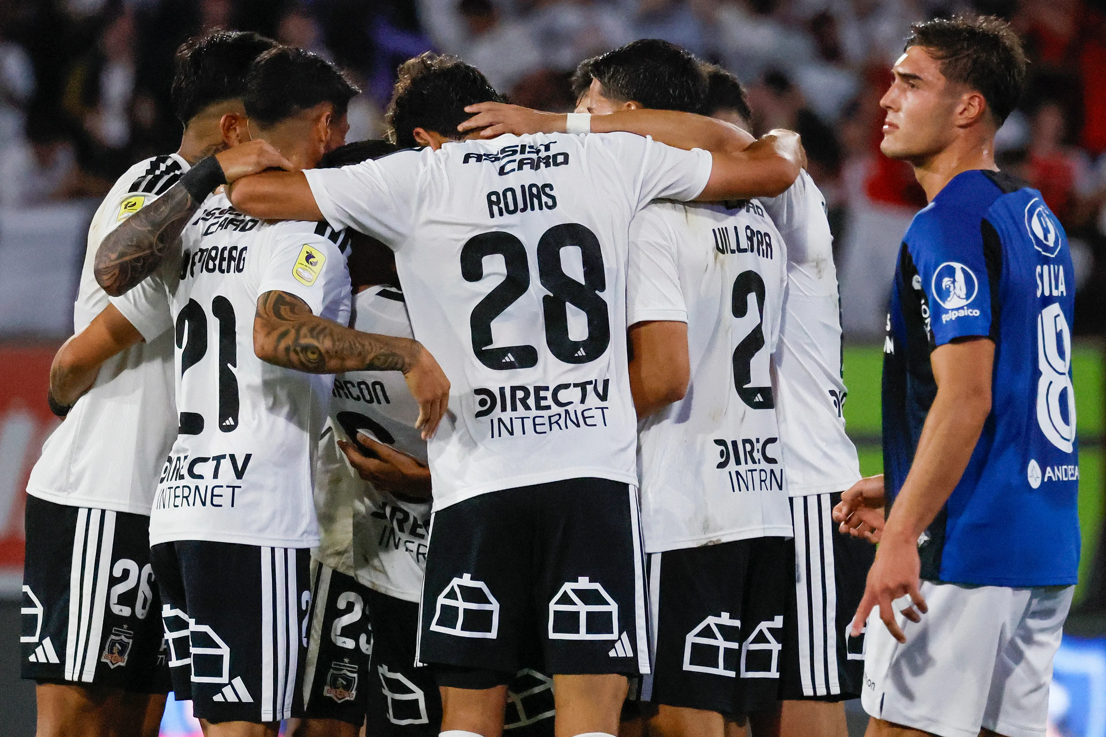 Albos y acereros se volverán a ver las caras en el Estadio Monumental. Imagen: Andres Pina/Photosport