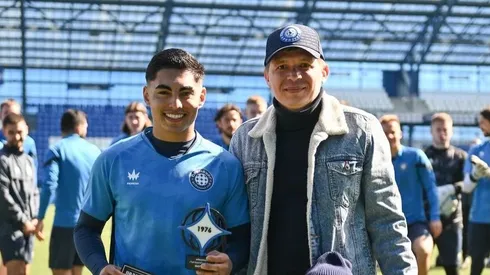 El reconocimiento que gana Thompson por los hinchas del Orenburg.