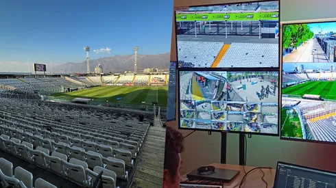 Así es la sala de operaciones del Estadio Monumental.