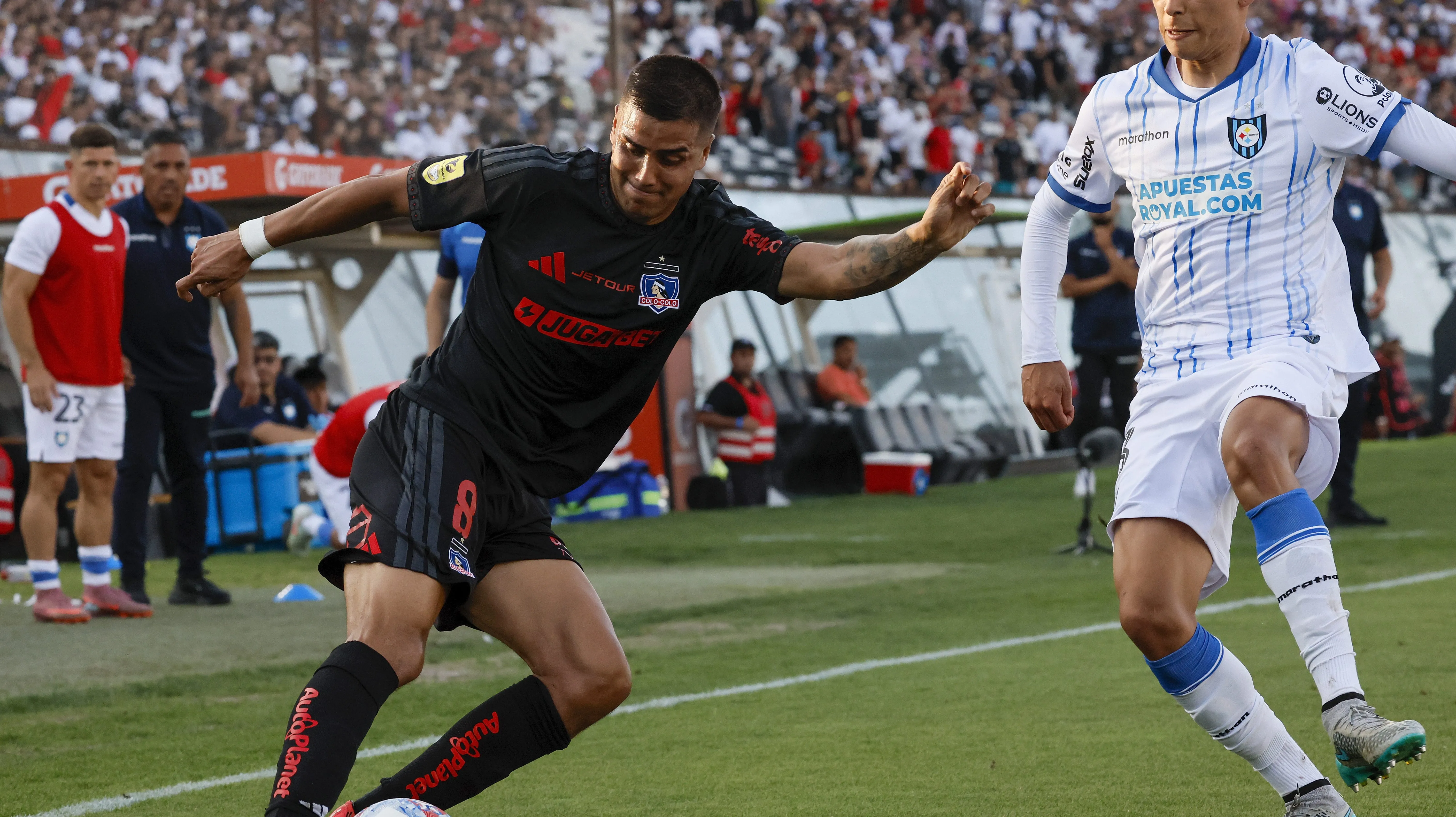Gran participación de Madrid ante Huachipato