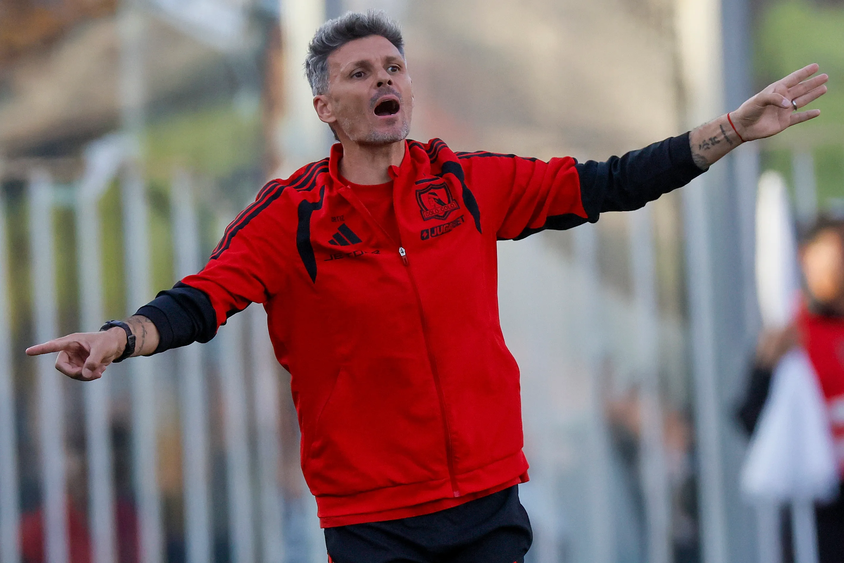 Fernando Ortiz y un nuevo triunfo en Colo Colo.Imagen: Andres Pina/Photosport