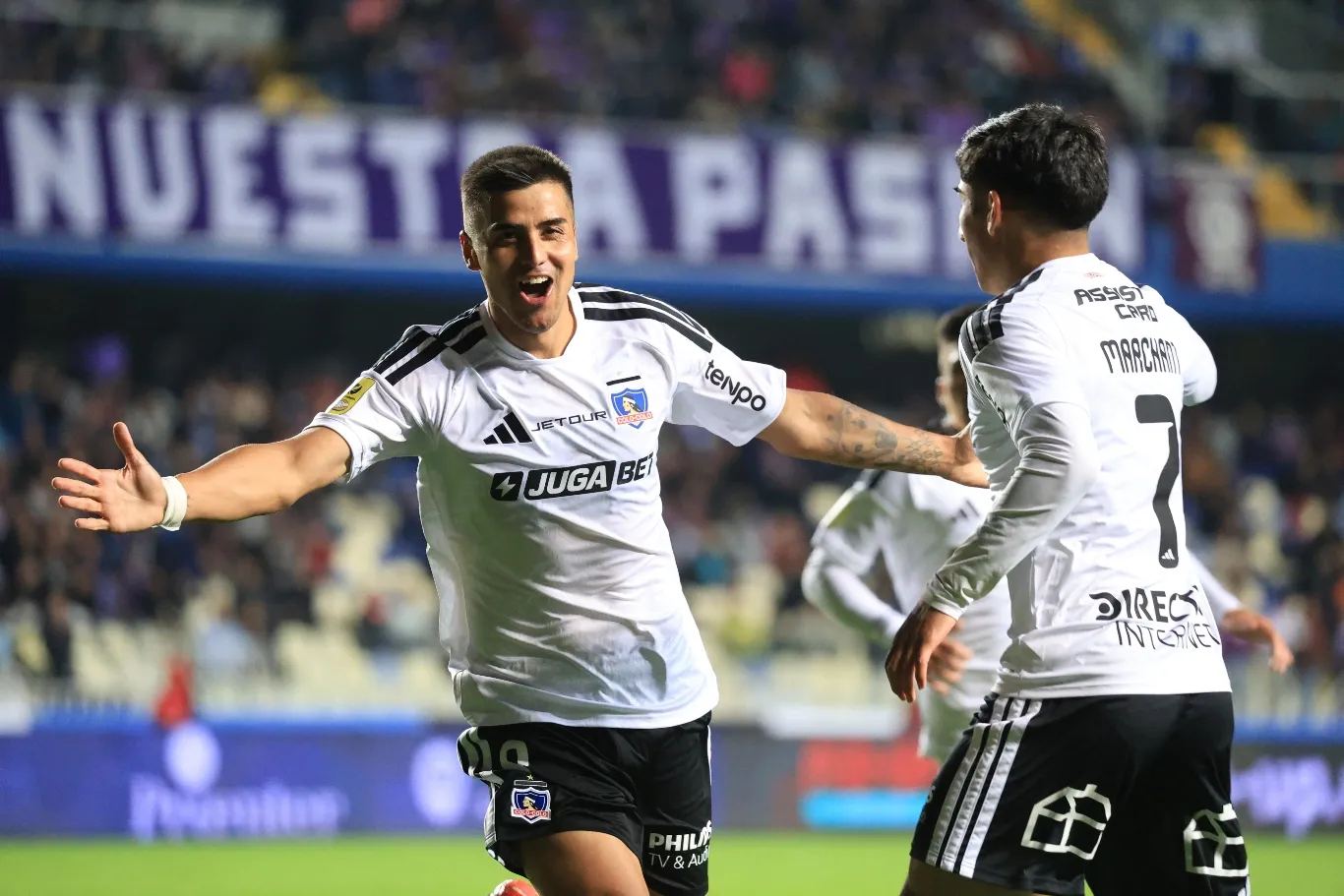 Gonzalo Fierro alaba las actuaciones de Álvaro Madrid en Colo Colo.Imagen: Eduardo Fortes/Photosport