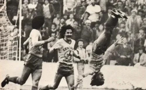 Pititore Cabrera celebrando uno de sus goles Imagen: Archivo