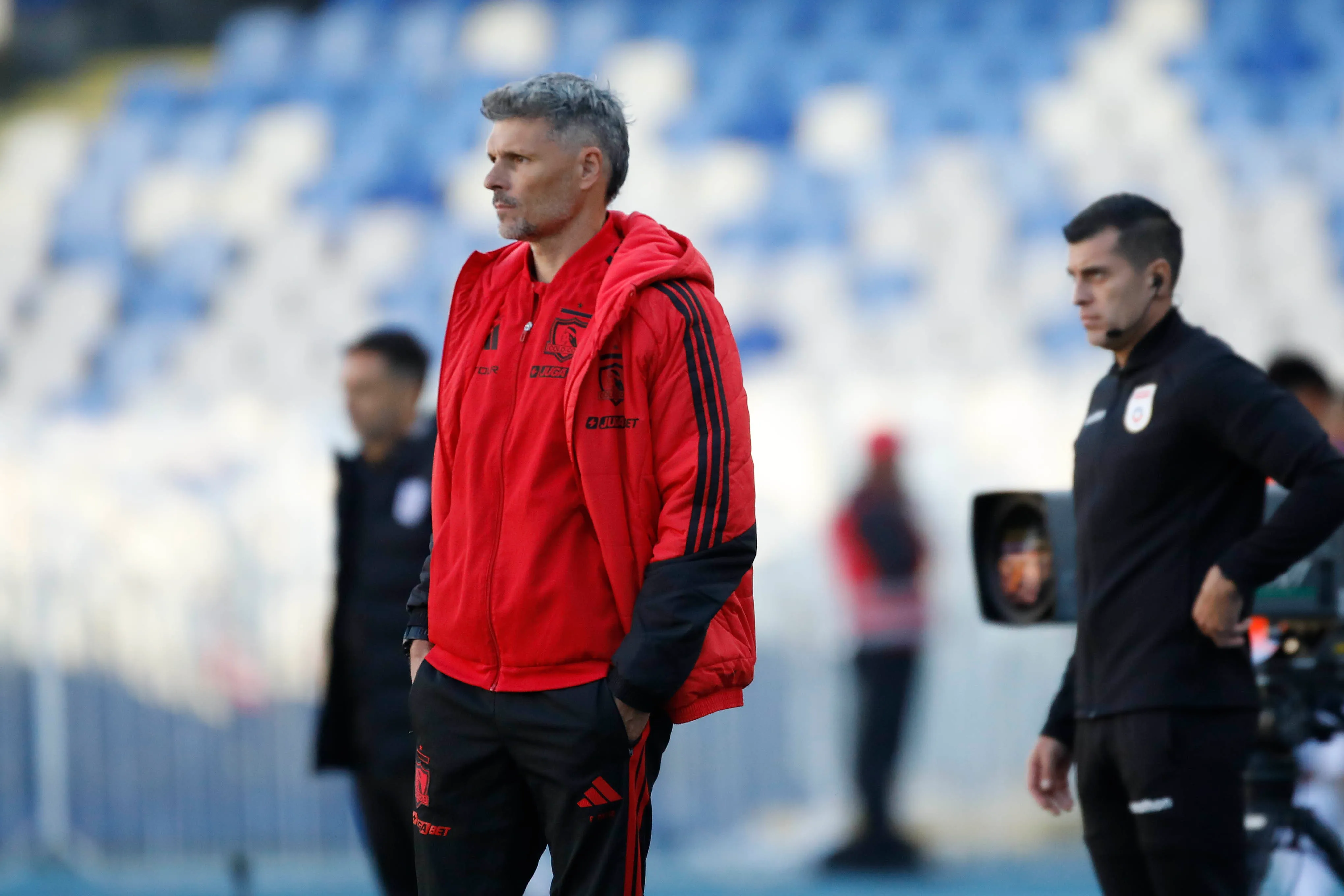 Fernando Ortiz volvió a destacar al plantel de Colo Colo. Imagen: Marco Vazquez/Photosport