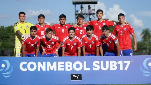 Chile enfrenta a Colombia por el Sudamericano Sub 17.