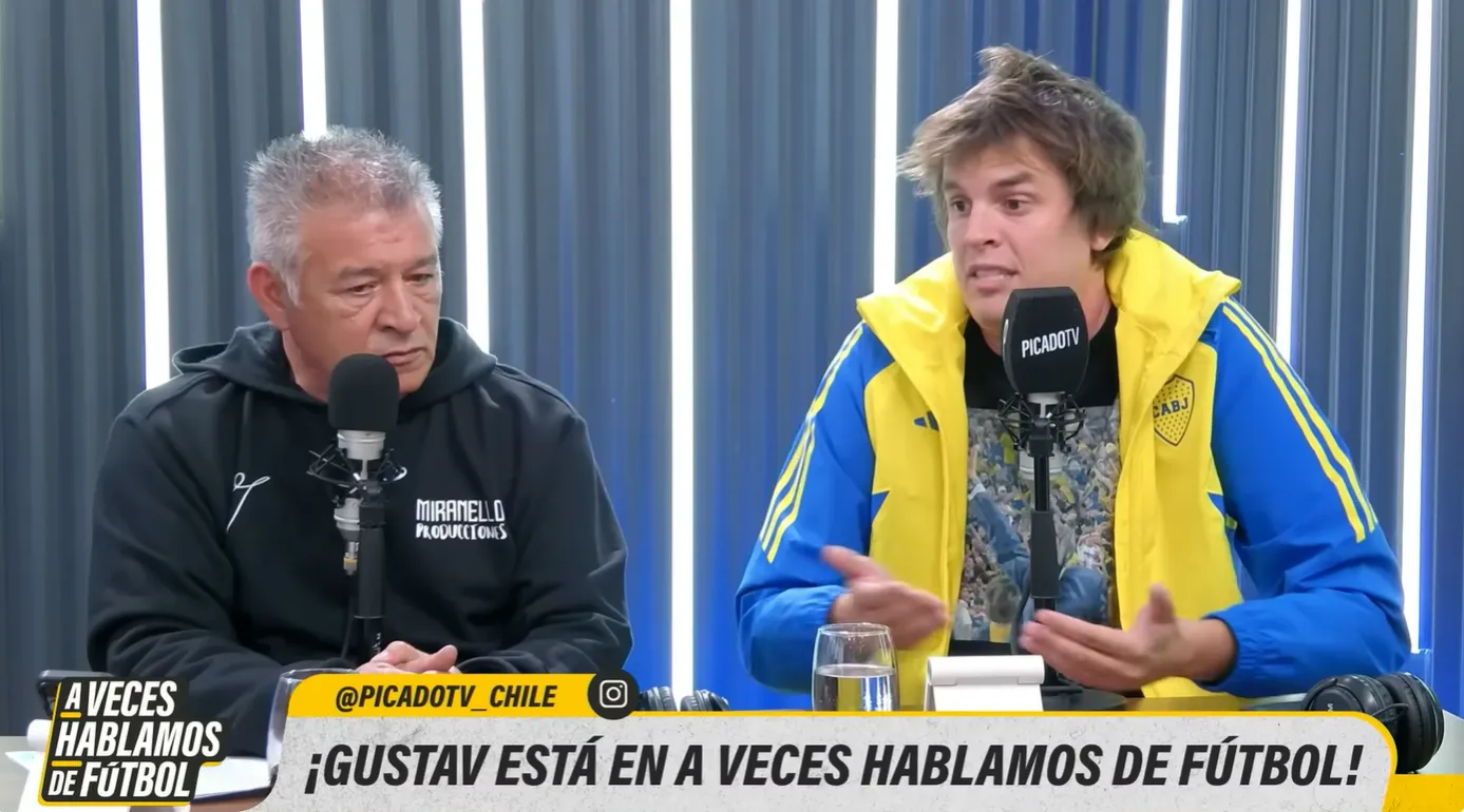 Claudio Borghi junto a Gustav Salvestrini.