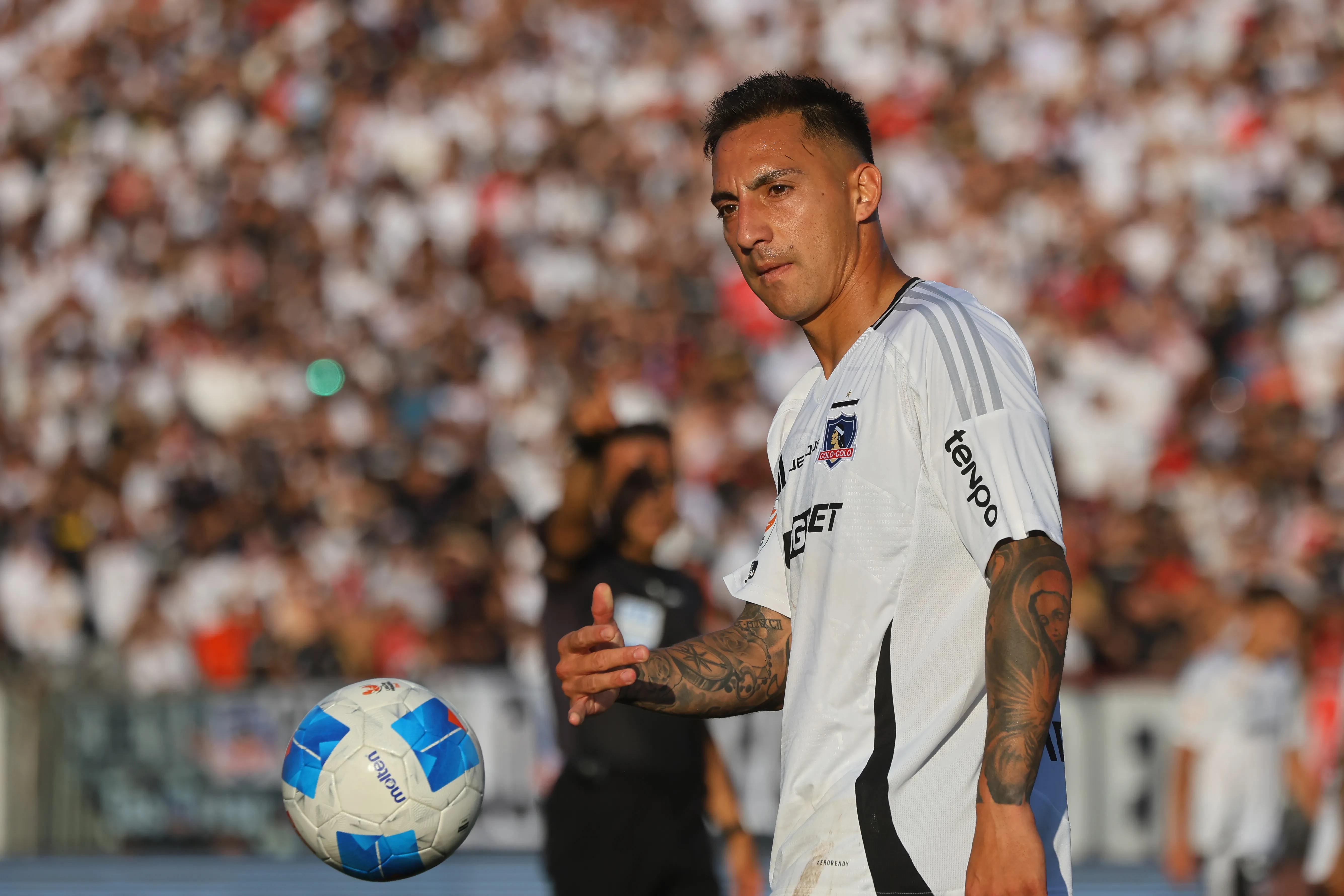 Javier Correa vuelve a estar disponible en Colo Colo.