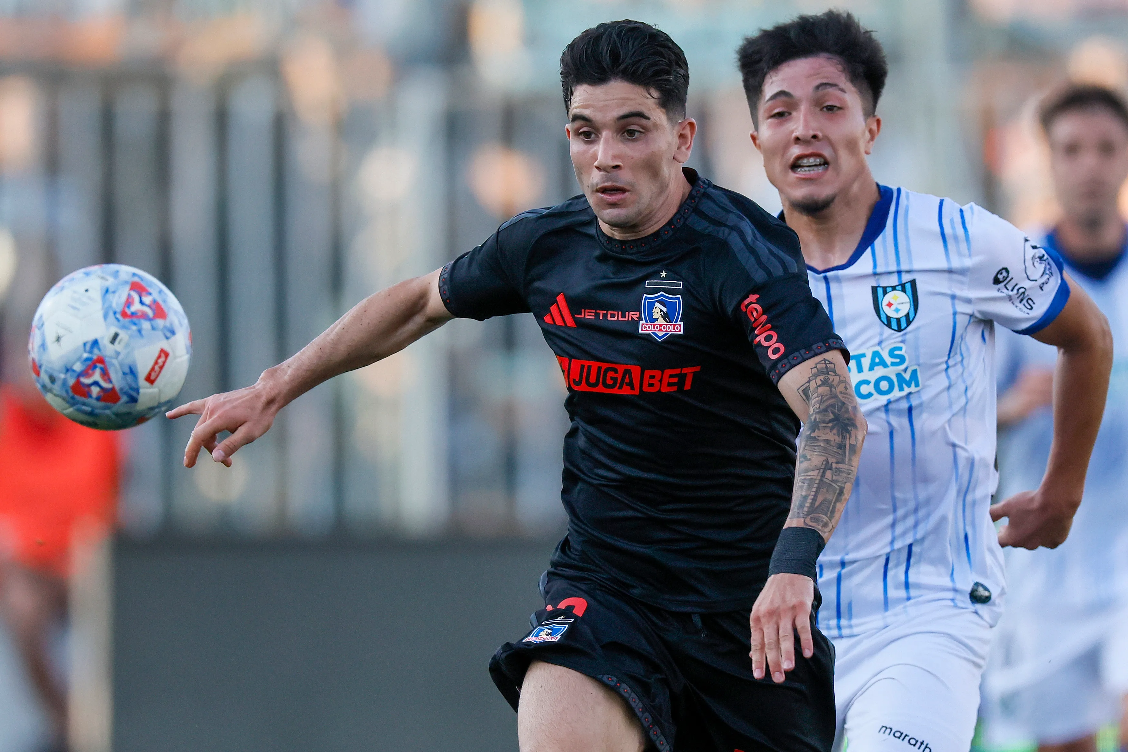 Lautaro Pastrán es uno de los jugadores de Colo Colo que está a préstamo.