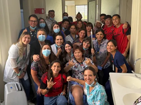 La hermosa actividad en la que participaron jugadores de Colo Colo