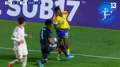 El insólito penal del arquero de Chile Sub 17 que se hace viral.