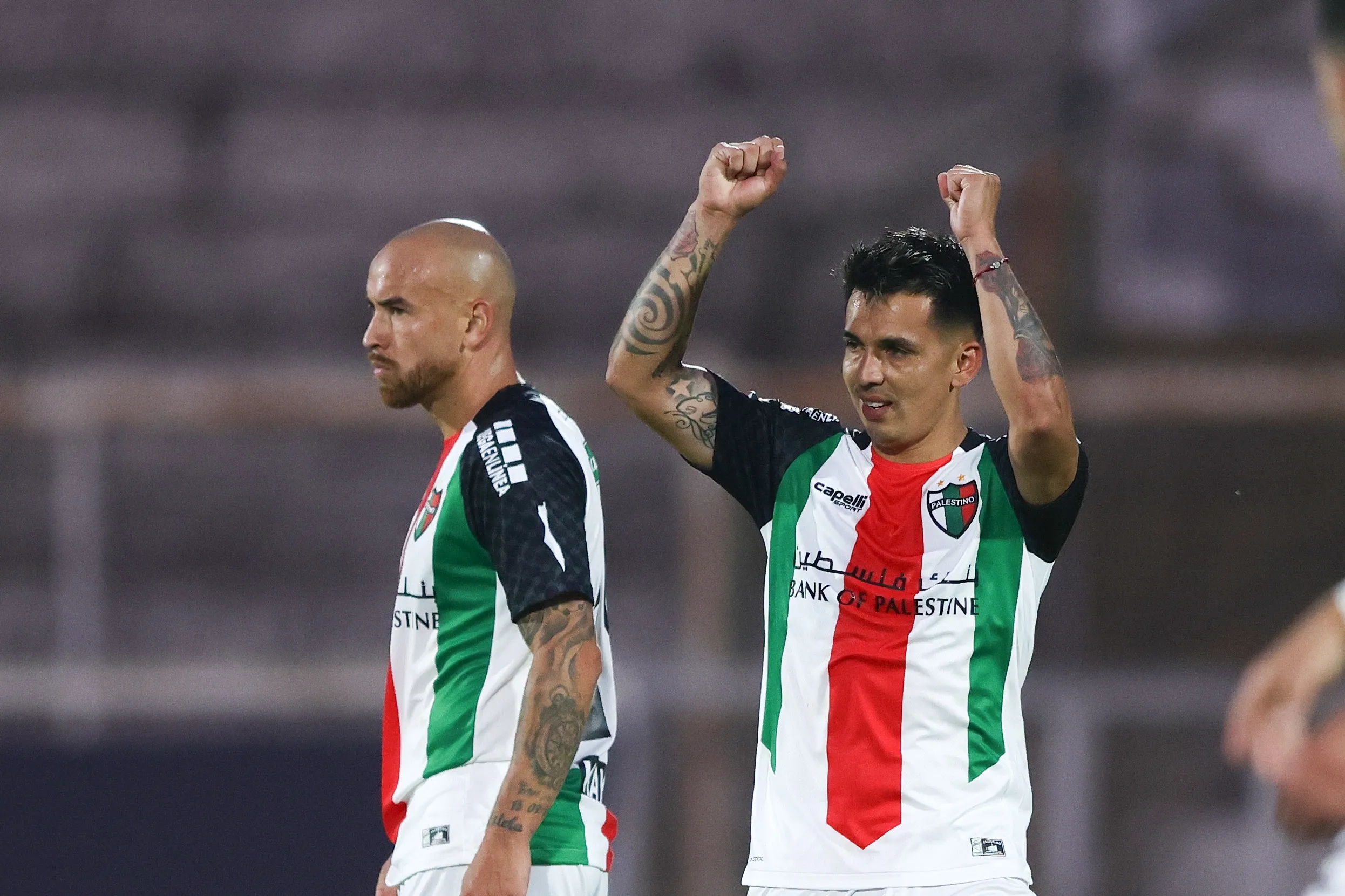Palestino recupera a Joe Abrigo.Imagen: Felipe Zanca/Photosport