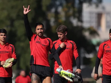 Correa regresa a jugar un partido en Colo Colo con gol en amistoso