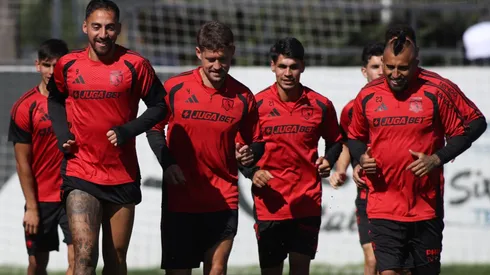 (Contexto) Los especiales invitados del amistoso de Colo Colo frente a Deportes Colchagua en el Estadio Monumental.