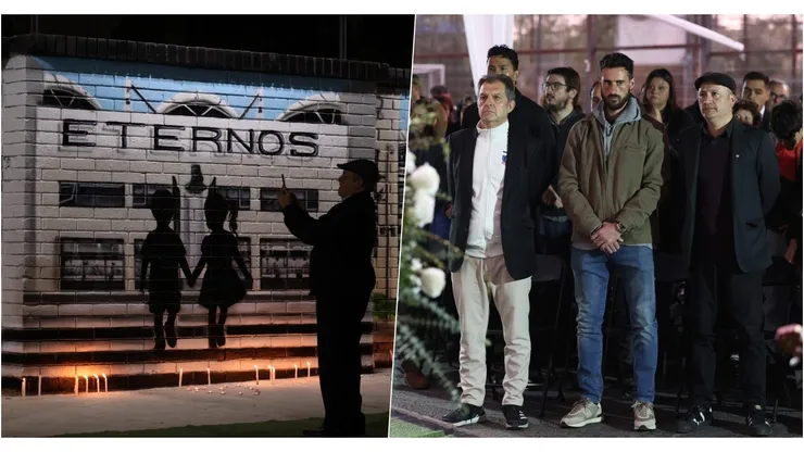 Colo Colo emociona con homenaje a Mylan y Martina.