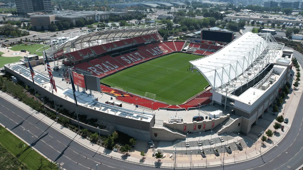 El financiamiento del estadio de Real Salt Lake fue llevado a cabo por parte de Playfly. Foto: MLS