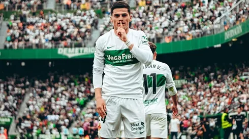 Ex Colo Colo: Lucas Cepeda celebra su primer gol en Europa con el Elche