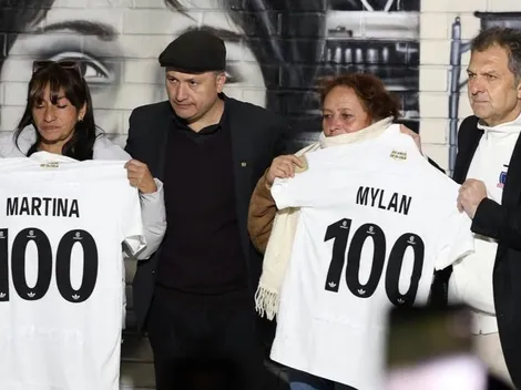 CSD Colo Colo instala placa y presenta homenaje a Mylan y Martina