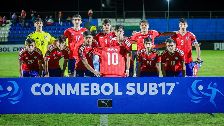 Así quedó Chile en la tabla del Sudamericano Sub 17.