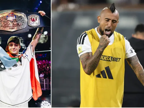 Es nuevo campeón mundial de Red Bull Batalla y cita a Vidal en su noche de gloria