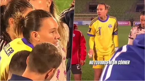La fuerte parada de carros de Tiane Endler en la Roja femenina tras derrota.
