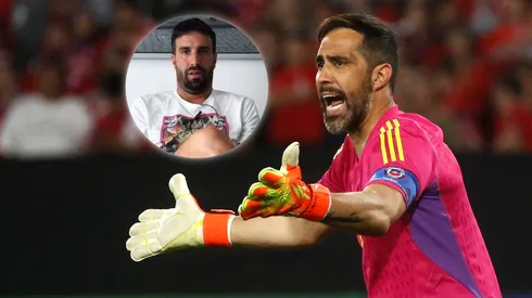 Claudio Bravo defiende a Chile de atrevido periodista argentino.